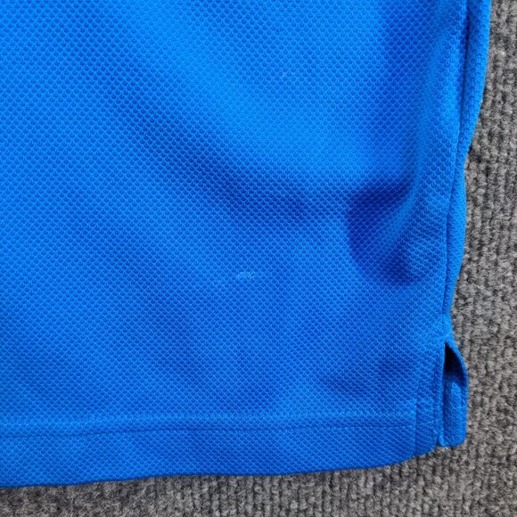 Columbia Omni-Shade Men's Polo Shirt Blue XL Short Sleeve Sun Protection - Picture 7 of 14